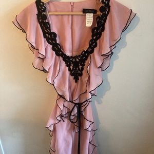 Pink Chiffon Dress